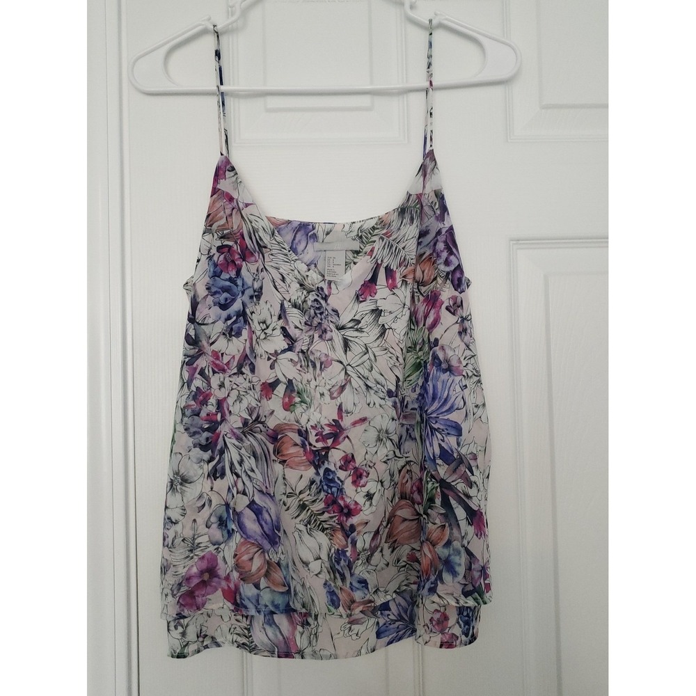 H & M Womans Sleeveless Top Size 8